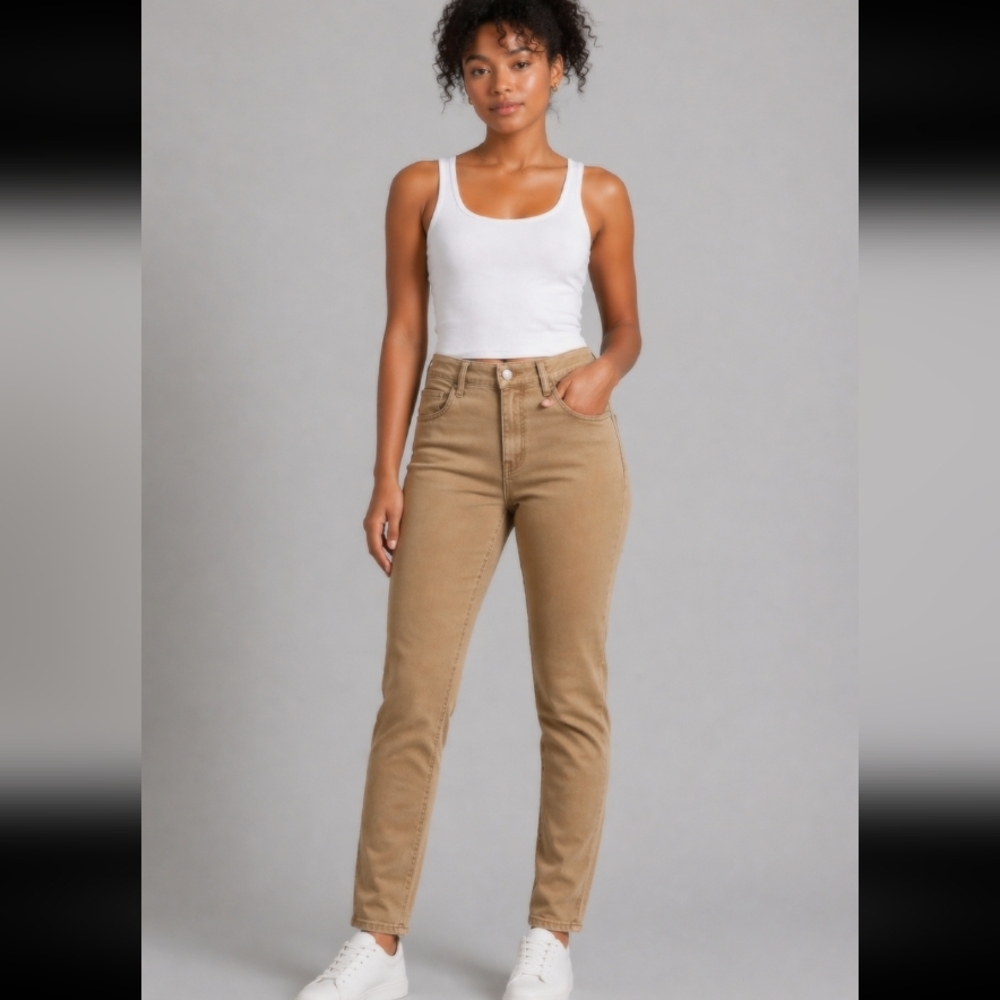 MAVI Tess 27x27 High Rise Super Skinny Crop Jeans